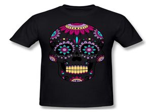 Men039s T -Shirts Modeschädel lila Hemd Design Mexikanischer Zucker lustig T -Shirt Cotton Camiseta Männer T -Shirt T -Shirt Streetwear Haraj3606196