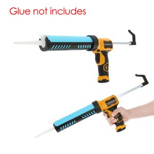 Electric Caulking Gun Battery Powered Seam Filling Gun Single Tube Glass Glue Beauty Sewing Machine for Windows and Doors