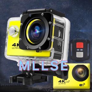 Kameralar Yeni Orijinal Aksiyon Kamerası Ultra HD 4K 30fps WiFi 2.0inch 170D Sualtı Su Geçirmez Kask Video Kameralar Sport Cam