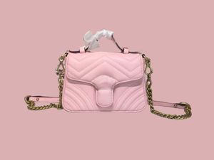 Pink Crossbody Bag Wysokiej jakości kobiety luksusowe torba na ramię skórzana torba crossbody torebka moda klasyczna torebka wielokolorowa torba torba