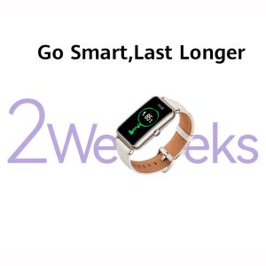 Huawei zegarek Fit Mini Women Smartwatch Tętar -tętno Cykl menstruacyjny Tracker Cykl Miejsca Pełna bransoletka Bluetooth Bransoletka 14 dni żywotność baterii