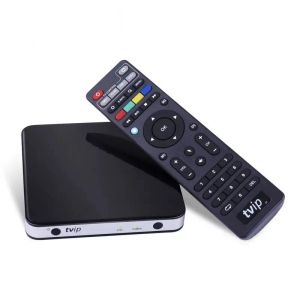 Kutu Orijinal TVIP 605 4K Linux TV Kutusu S905X Dört Çekirdek TVIP SBOX V.605 HD 2.4G/5G WiFi Linux TV Kutusu TVIP 605