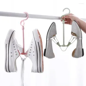 Hangers Windproof Stylish Space-saving Easy To Use Convenient Durable Shoe Rack For Home Drying