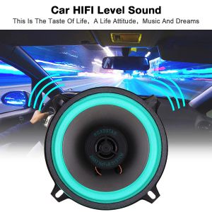 4/5 tum 100W Universal Car HiFi Coaxial Högtalare Fordonsdörr Auto Audio Music Stero Full Range Frequency Tealers
