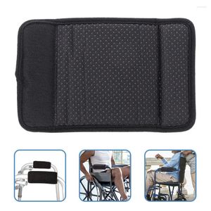 Tampas de cadeira O fornecimento de produto ao ar livre para Walker Breathable Cushond Cadeia Cadeia Tampa de POUF Acessório Polyester Black