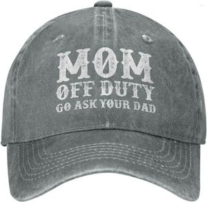 ボールキャップママオフディレクトお父さんの帽子の女性野球帽のグラフィックに尋ねる