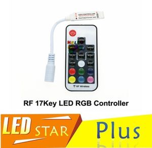 Controller RGB LED DC5V24V 12A 17Key Mini Dimmer remoto wireless per 5050 3528 RGB Flexible Strip Light5227382