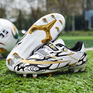 靴Dr.eagle Children's Soccer Shoes Men Scoreable Outdoor Football Boots Turf Soccer Cleats Kids Boys Original Football Shoes