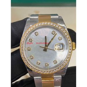 Luminöser AAAAA STAEL Automatisch mechanisch 36mm Ziff beliebte Pearl Women Watch 278271 Diamond Männer 31 mm Präzisionsdesign Olex 105