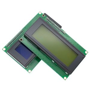 LCD2004+I2C 2004 20x4 2004a Blue Green Screen Character LCD IIC/I2Cシリアルインターフェイスアダプターモジュール