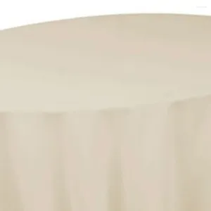 テーブルクロスステイン耐性固形色の使い捨てテーブルクロス用汎用性のあるポリエステルラウンドエレガント