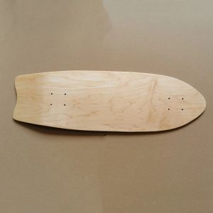 Mazzi da skateboard su navigare per pattinaggio pattinaggio 30x9,5 pollici d'acero canadese e materiale epossidico