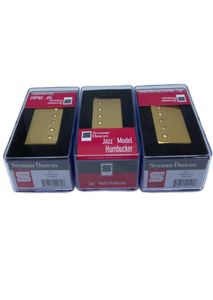 Aggiorna Seymour Duncan Alnico Pickups Rodded Humbucker Gold Jazz e SH4 JB Model 4C Guitar in Stock6217444