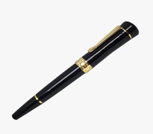 GiftPen Classic Signature Pen Blackwhite Metal Fine Grain Gift Luxury Roller Ball Pens Fluent Good Gifts9641221