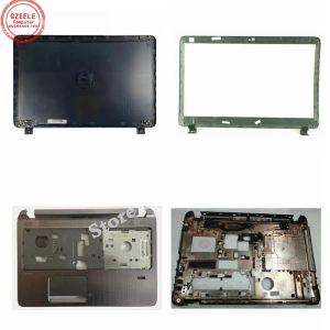 Przypadki Nowy laptop LCD górna pokrywa HP Probook 450 455 G2 LCD przednia ramka/Palmrest górna/dolna obudowa 791689001 AP15A000410