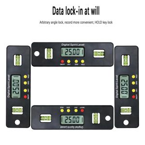 360 -Grad Smart Tool Digital Level Digitaler Neigungsmesser Elektronischer Proterhöhespiegel Box Winkel Finder Level Messstufe