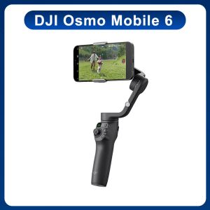 Gimbal DJI Osmo Mobile 6 3Axis Handheld Gimbal Stabilization OM 6 ActiveTrack 5.0 Easy Tutorials and OneTap Editing Magnetic in stock