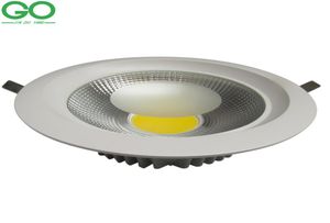 LED -tak downlight 7W 10W 15W 20W 30W dimbar infälld ner ljus taklampa 110v 120v 130v 220v 230v 240V infälld Spotligh4943768