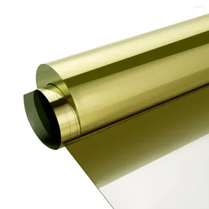 Adesivi per finestre 60 per 200 cm Film a un modo - Specchio riflettente Privacy Glass Tinta Auto adesiva Sun Bloccante CONTROLLO DI COLLE COLL