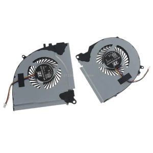 Kuddar 1 par CPU GPU Radiator DC 5V 0,5A 4 PIN 4Wires Laptop Cooler Fan för Dell Inspiron 15 7000 5576 5577 7557 7559