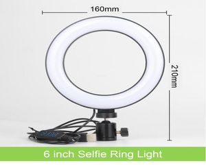 LED Ring Light 68101218 cal z uchwytem telefonu statyw statyw selfie Ringlight Circle tiktok lampa youtube makijaż film na żywo shoo5393373