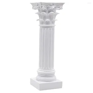 Candle Holders Roman Column Sculpture Wedding Centerpieces For Pillar European Style Statueation Resin Delicate Small