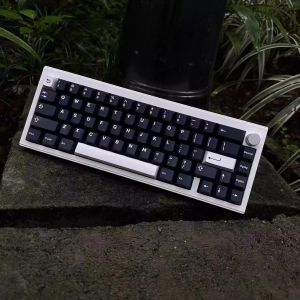 Zubehör 130 Tasten/Setzen Sie Deep Navy Keycaps für 61 64 78 84 87 96 980 Layout Keyboards ABS Double Shot Light Process Key Caps Cherry Profile