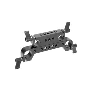 Accessories Szrig 19mm 15mm Rod Clamp Combination 4 Holes Rod Offset Raiser Clamp for Dslr Camera Cage Shoulder Rig Railblock System