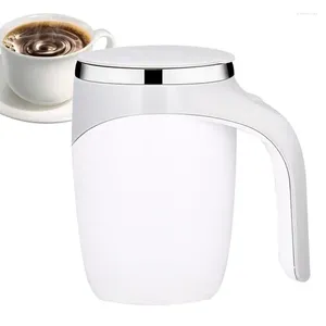 Mugs Electric Self Stirring Mixing Mug Cups Stainless Steel Insulated Tumblers USB Rechargeable For Coffee Tea