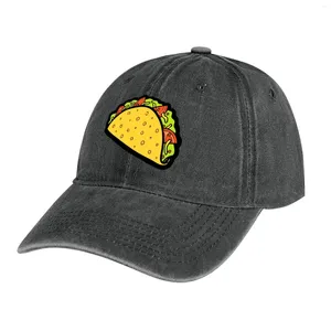 Berets It's Taco Time! In Pink! Cowboy Hat Dad Designer The Thermal Visor Men Caps Women's