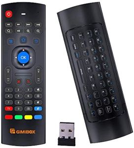 Box Air Mouse dla skrzynki telewizyjnej MX3 Pro bezprzewodowa klawiatura 2.4G Smart Netflix Konto wydane uchwyt gier Android Pilot Pilot