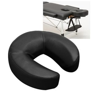 Master Massage Universal Headrest وسادة الوجه/وسادة الوجه للتدليك طاولة أسود #4O وسادة وسادة الرقبة السيارة