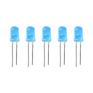 100st LED Diode F5 Blå grön orange röd vit gul LED 5mm