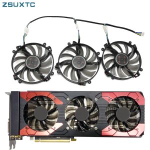 Pads FD7010H12D DC12V 0,35A ASL GTX1070 GTX1070TI для MANLI GTX 1070 1070TI 1080 GTX1080 GALLARDO GRAPRICS Videoard Fan Fan