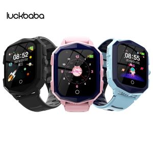 Android 8.1 SMART 4G GPS Tracker Leta upp barnstudenter flickor pojkar äldre fjärrkamera röstmonitor armbandsur sos videosamtal Android Sim Card Phone Watch