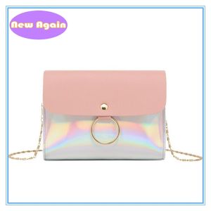 Çocuklar lazer omuz çantaları kızlar tasarımcı crossbody çanta gençler küçük para çantaları bebek çocuk jeton cüzdanlar küçük crossbody çanta aryb216