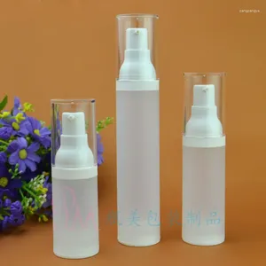 Garrafas de armazenamento de alta qualidade 20ml 30ml 50ml de garrafa vazia Amostra de perfume limpo para a ferramenta de maquiagem de festa de viagem Pipete grátis 10pcs