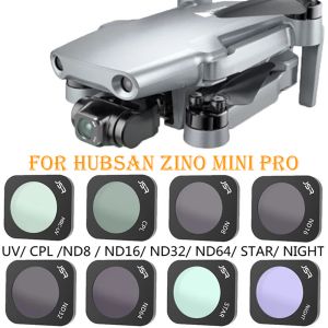 Drönare för Hubsan Zino Mini Pro Camera Lens Filter Set MCUV CPL ND 8 16 32 64 Night Star Filter Drone för Husban Zino Mini Pro Kit