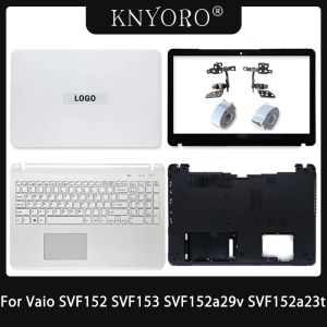 Frames NEW Case For sony viao laptop body SVF153 SVF152a23t SVF15 SVF152 SVF152c29x Back Cover LCD Hinges Bezel Plamrest Bottom Case