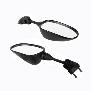 Acessórios para motocicletas Vista traseira Espelhos laterais traseiros para Kawasaki Ninja ZX6R ZX6RR ZX636 2005 2006 2007 2008 ZX10R 2004-2010