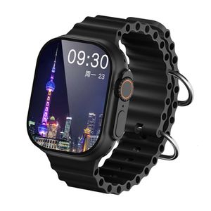 Novo V2 Ultra 2 Smartwatch Bluetooth Call Freqüência cardíaca Pressão arterial Exercício de clima Offline S9