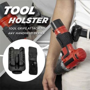 Taille Tool Set Tool Holster Multifunktionaler elektrischer Bohrer tragbarer Schnalle Rench Hammerschraube Outdoor-Drill-Fahrt Clips