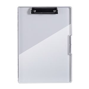 OFBK A4 Clipboard with Pen Holder, Heavy Duty Storage Clipboard with Low Profile Clip