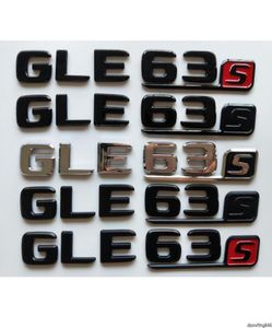 Crome lettere nere Numero badge Trunk Emblemi Emblema BASSO