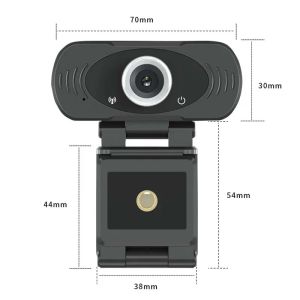 ANPWOO Computer Camera HD 1080P Automatic Focusing Dual-wheat Stereo Sound USB Live Broadcast Computer Camera- for 1080P dual-wheat camera