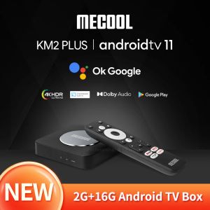 Caixa mecool km2 plus Android 11 TV Box 4K Amlogic S905X4 2G DDR4 MultiStReamer HDR 0 TVBox Home Media Player Configure Top Box 2022 Novo