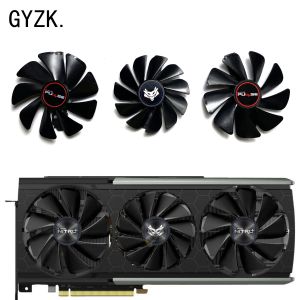 Kuddar Nytt för Sapphire Radeon RX5700 5700XT 8GB Nitro Graphics Card Replacement Fan FDC10H12D9C FD10015M12D