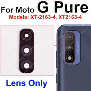 Крышка материнской платы с задним линзом для стеклянной рамы для Motorola Moto G Fast XT2045-3 G Pure XT2163-4 XT2163-4 Оболочка антенны материнской платы