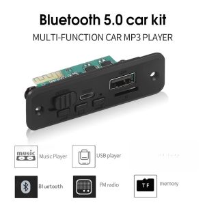 DC 5V 6W Усилитель MP3 Decoder Board 2*3W Bluetooth 5.0 Музыкальный игрок USB модуль FM Aux Radio Handsfree Call For Car Dinger