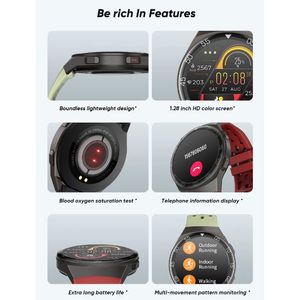 Lige New Silicone Strap Digital Watch Men Watches Sports LED LED Male Smart Watch For Men Relógio Bluetooth Hora do Bluetooth